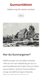 Mobile Screenshot of gunnarfamily.se